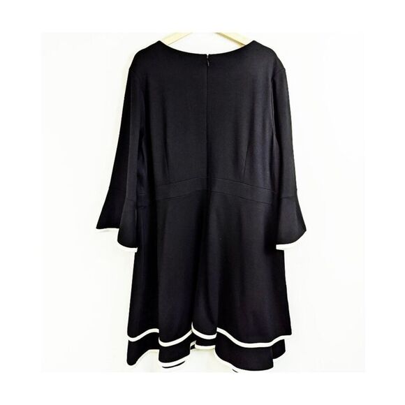 ✨Eliza J Bell Sleeve Tiered Fit & Flare Sz 18W Dress✨ - Picture 8 of 11